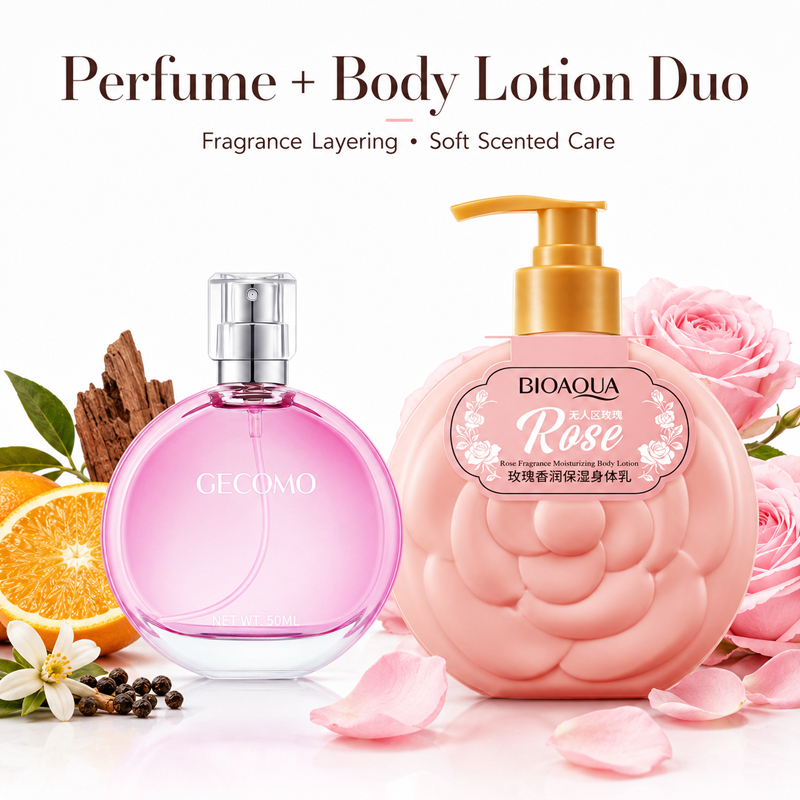 Women'S Perfume Rose Fragrance - Set de Perfume GECOMO para Mujer