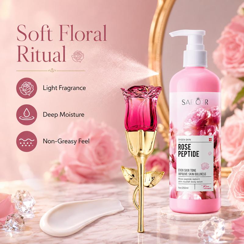 Set de Perfume y Loción Corpor - Women'S Perfume Rose Fragrance reseña y precio