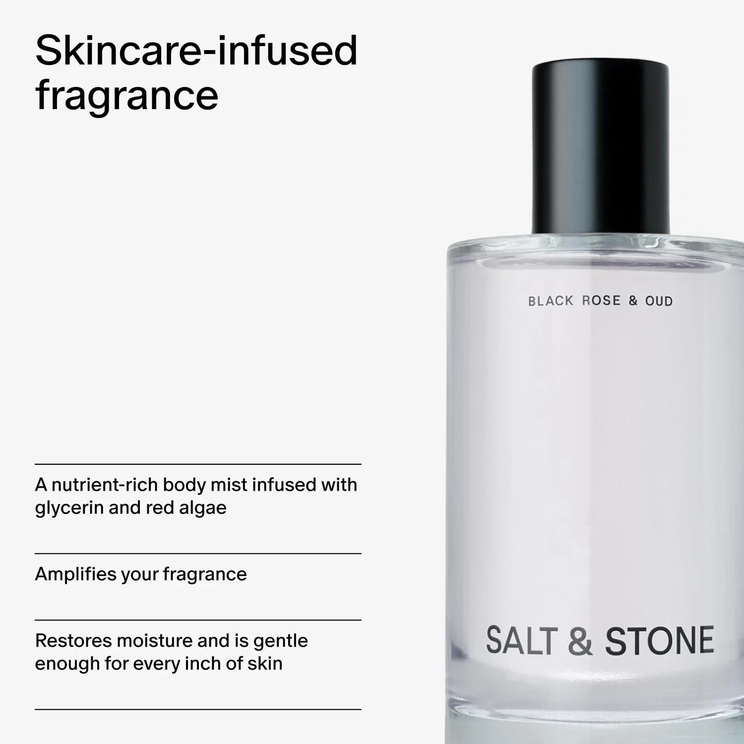 SALT & STONE Black Rose & Oud  - Perfume Fragrance Rose reseña y precio
