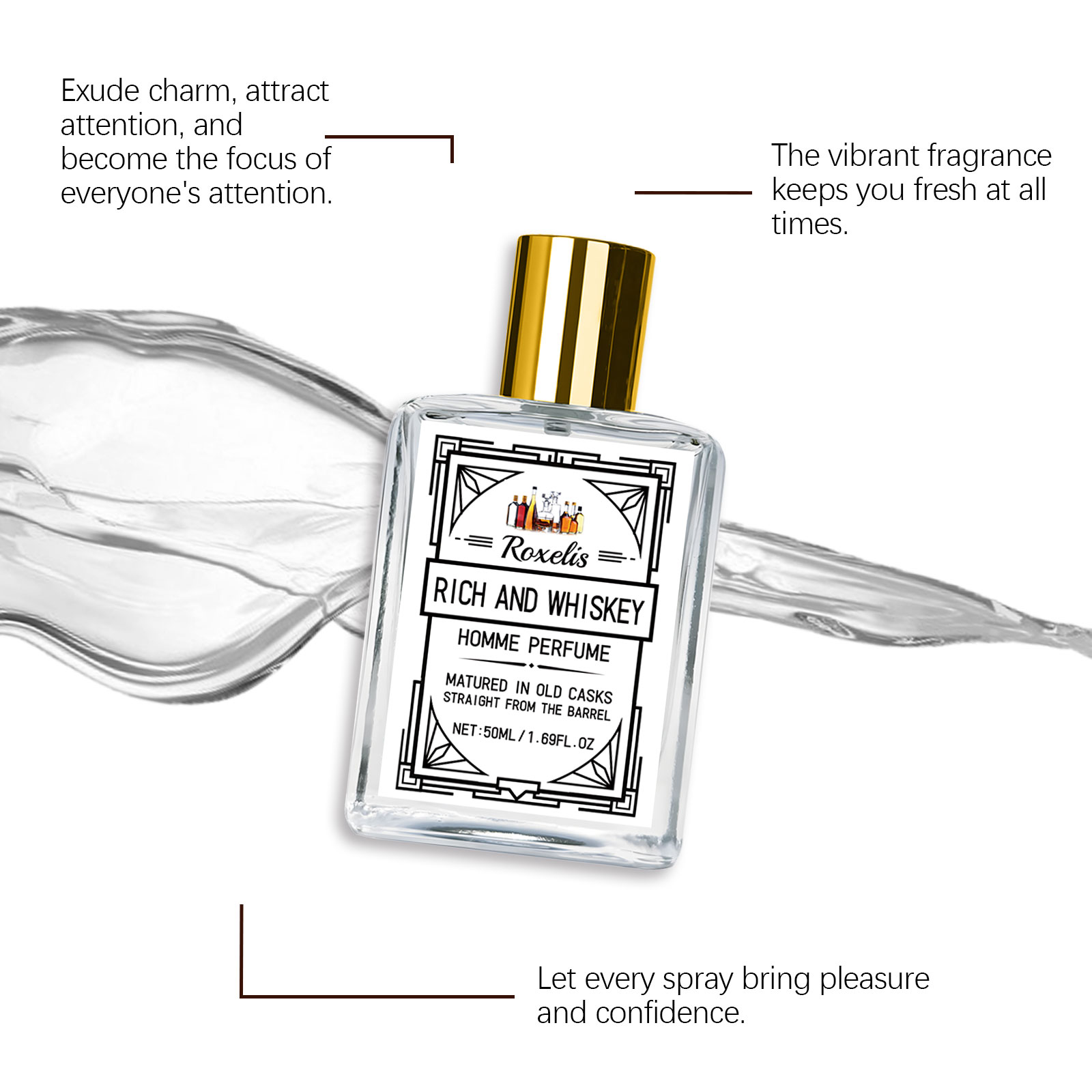 Perfume Roxelis Charm Whisky p - Perfume Xeryus reseña y precio